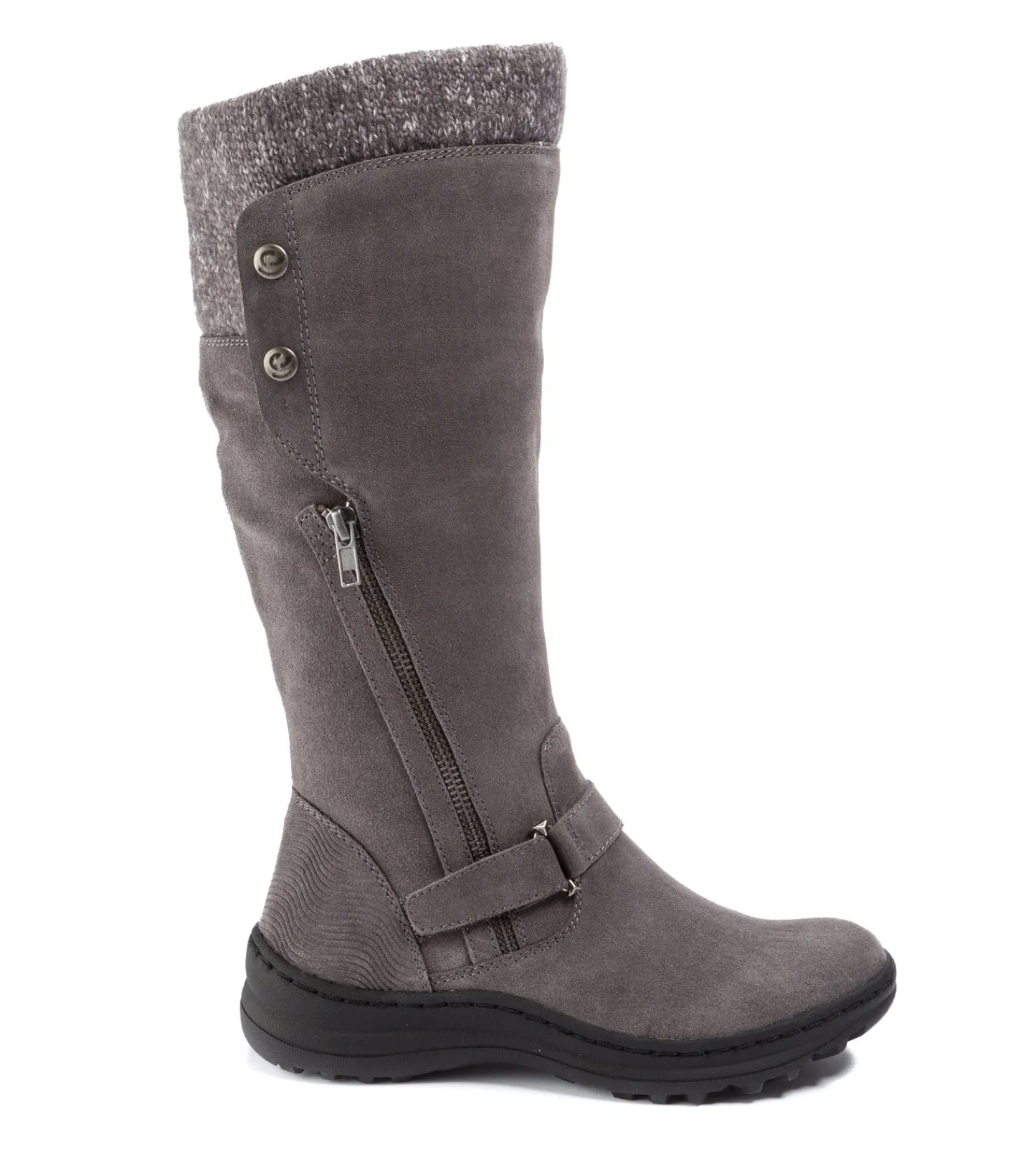 Baretraps Cold Weather Boots-Adele Cold Weather Tall Boot Gunmetal