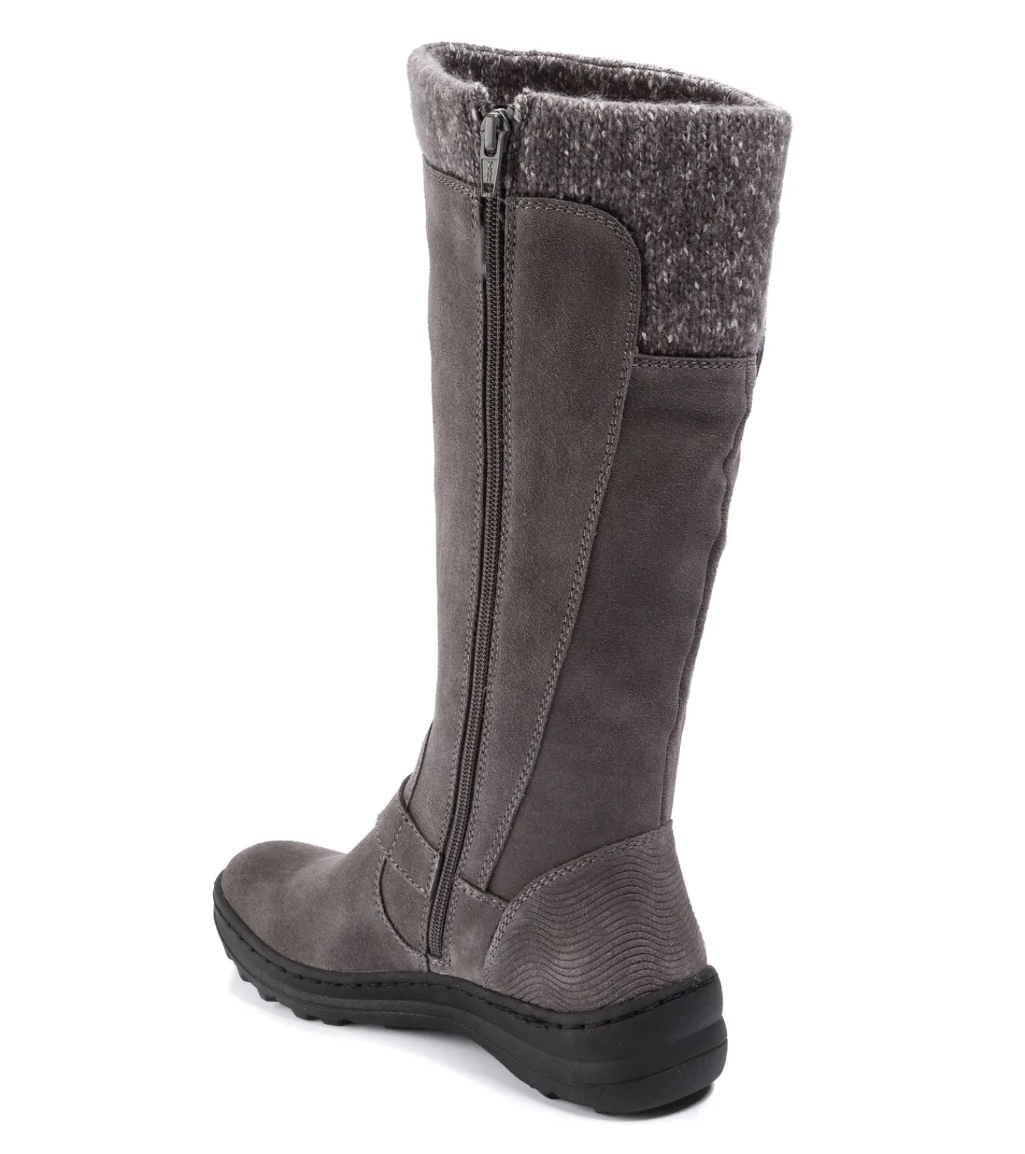 Baretraps Cold Weather Boots-Adele Cold Weather Tall Boot Gunmetal