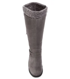 Baretraps Cold Weather Boots-Adele Cold Weather Tall Boot Gunmetal