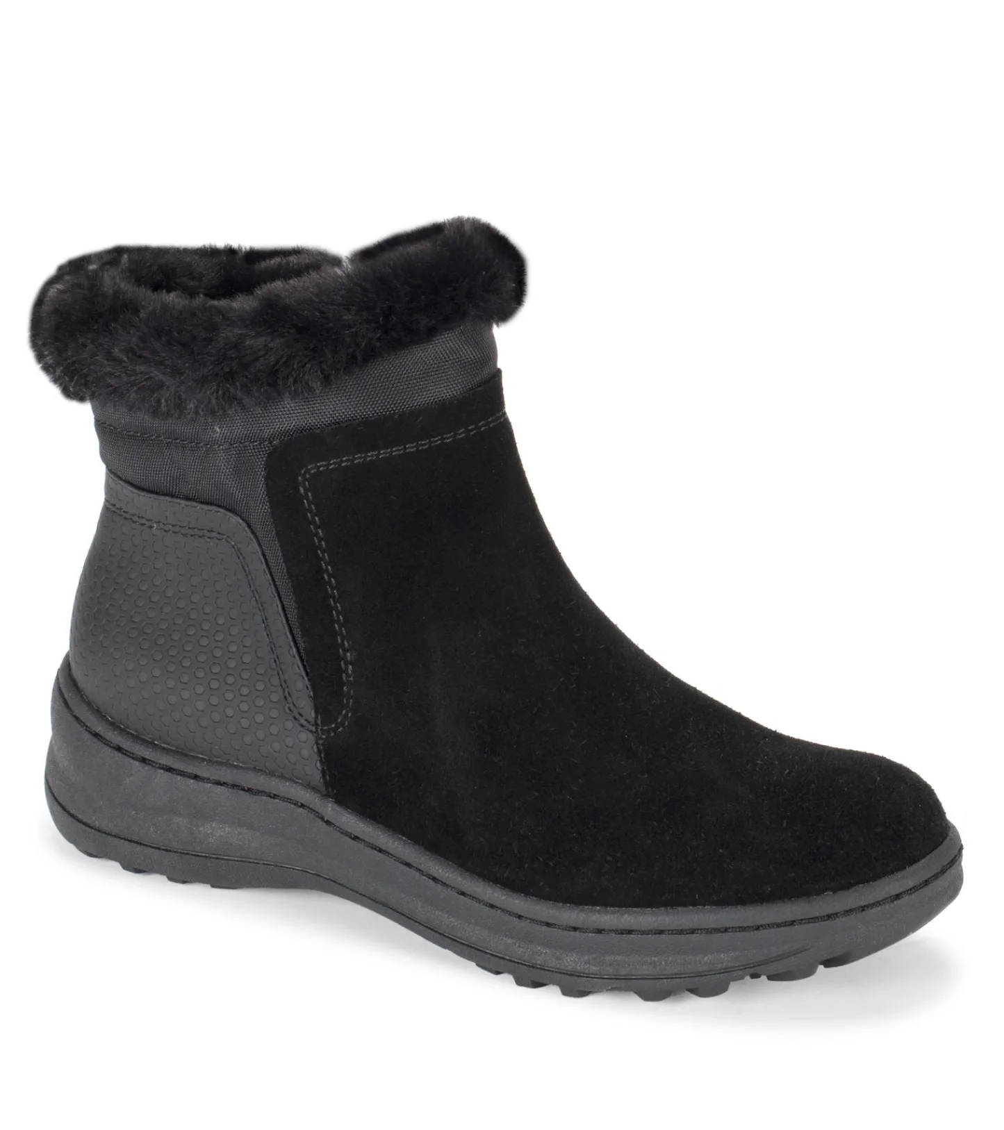Baretraps Cold Weather Boots-Aidan Cold Weather Bootie BlackSuede
