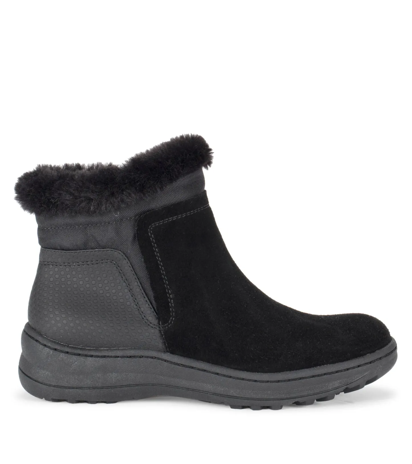 Baretraps Cold Weather Boots-Aidan Cold Weather Bootie BlackSuede