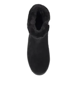 Baretraps Cold Weather Boots-Aidan Cold Weather Bootie BlackSuede