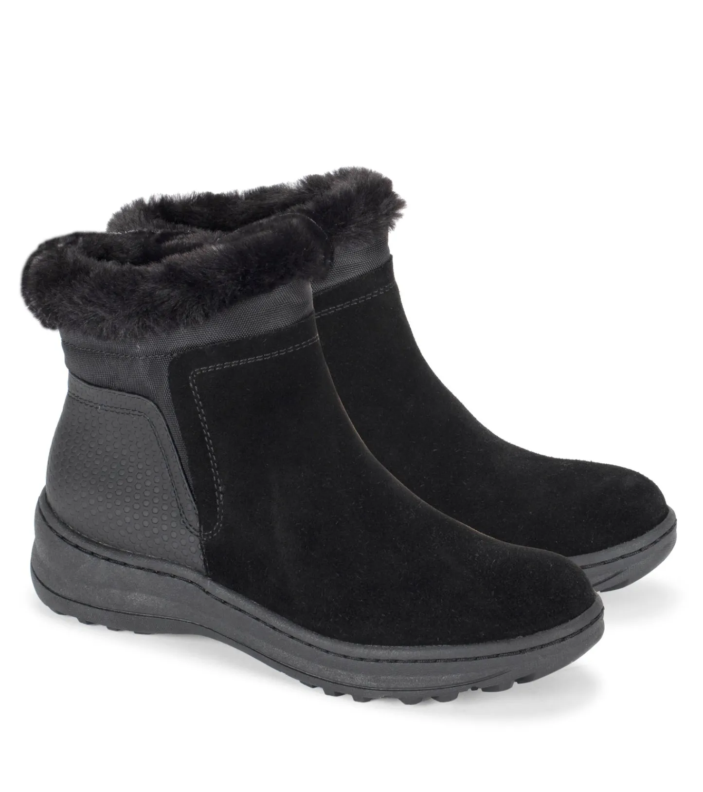 Baretraps Cold Weather Boots-Aidan Cold Weather Bootie BlackSuede