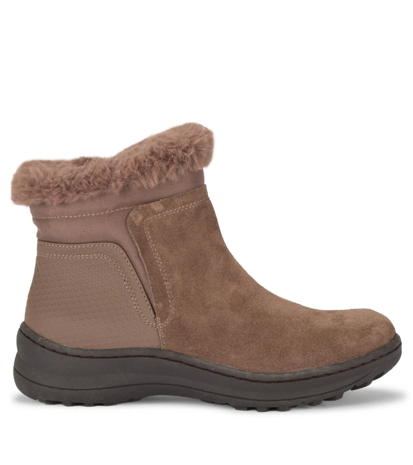 Baretraps Cold Weather Boots-Aidan Cold Weather Bootie MushroomSuede
