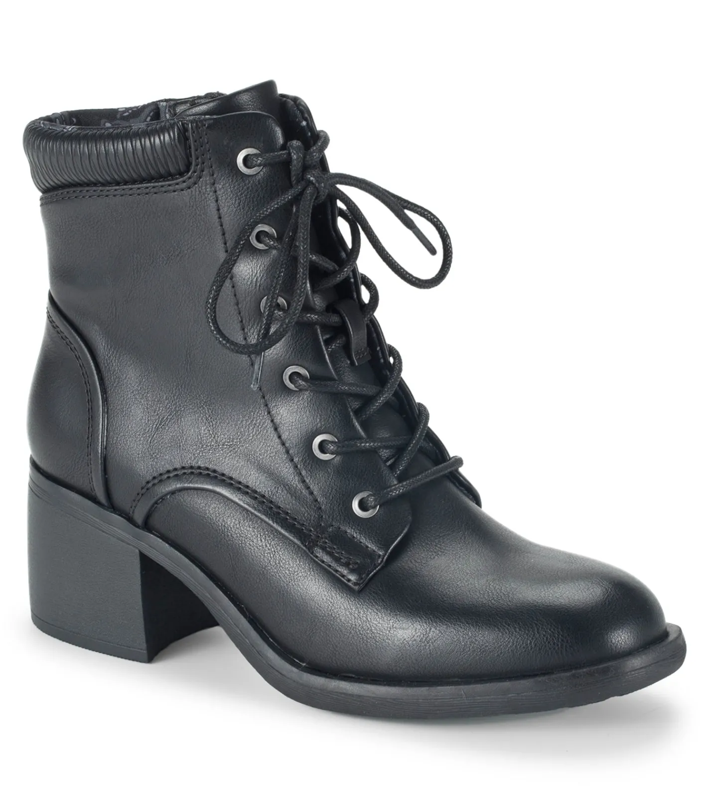 Baretraps Booties-Allister Lace Up Bootie Black