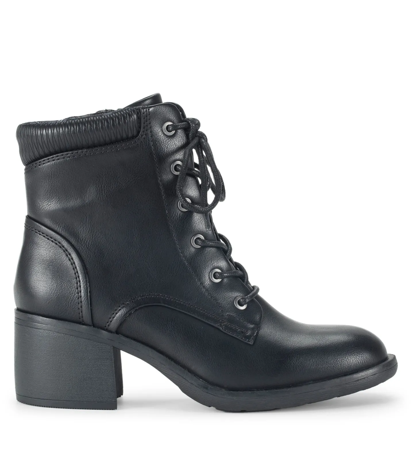 Baretraps Booties-Allister Lace Up Bootie Black