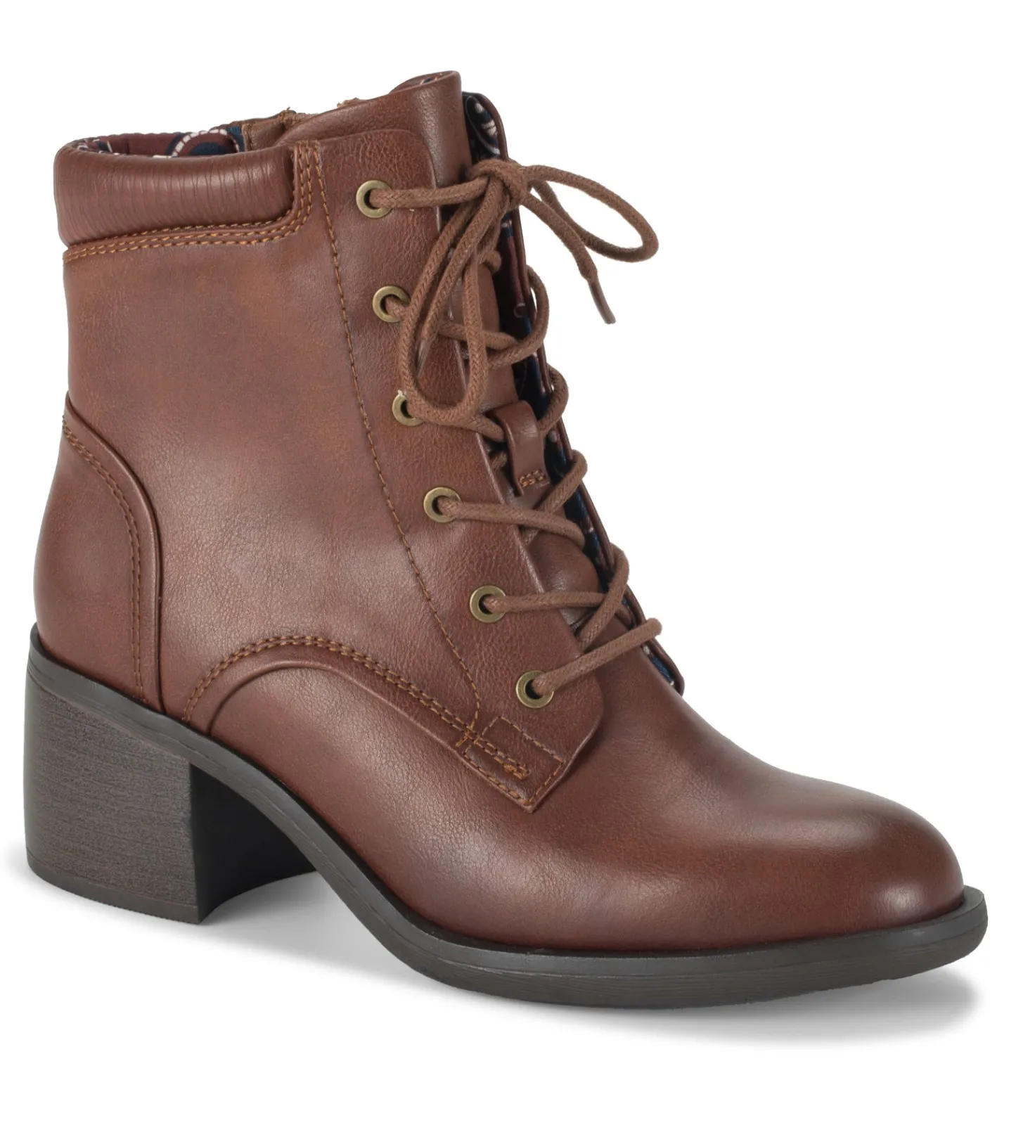 Baretraps Booties-Allister Lace Up Bootie BrushBrown