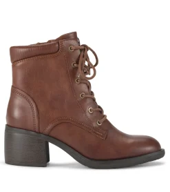 Baretraps Booties-Allister Lace Up Bootie BrushBrown