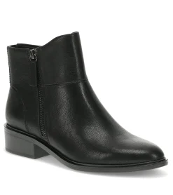 Baretraps Booties-Alona Block Heel Bootie Black