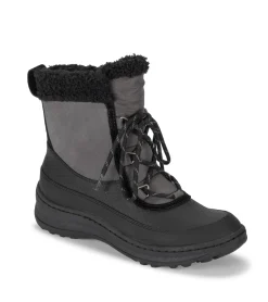 Baretraps Cold Weather Boots-Alta Cold Weather Bootie DarkGrey/BlackSuede