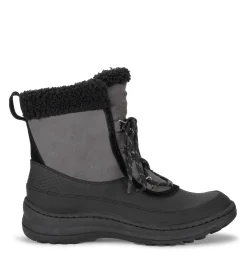 Baretraps Cold Weather Boots-Alta Cold Weather Bootie DarkGrey/BlackSuede