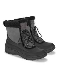Baretraps Cold Weather Boots-Alta Cold Weather Bootie DarkGrey/BlackSuede