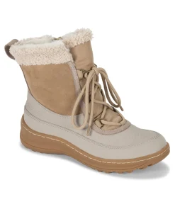 Baretraps Cold Weather Boots-Alta Cold Weather Bootie Khaki/StoneSuede