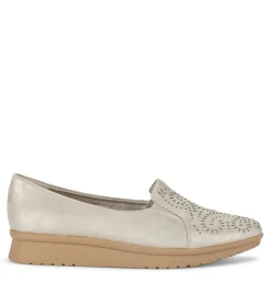 Baretraps Flats & Loafers-Amry Slip On Loafer Champagne