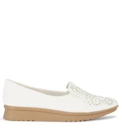 Baretraps Flats & Loafers-Amry Slip On Loafer Cream