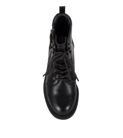 Baretraps Booties-Amysue Lace Up Bootie Black