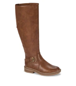 Baretraps Knee High Boots-Autumn Riding Boot Cognac