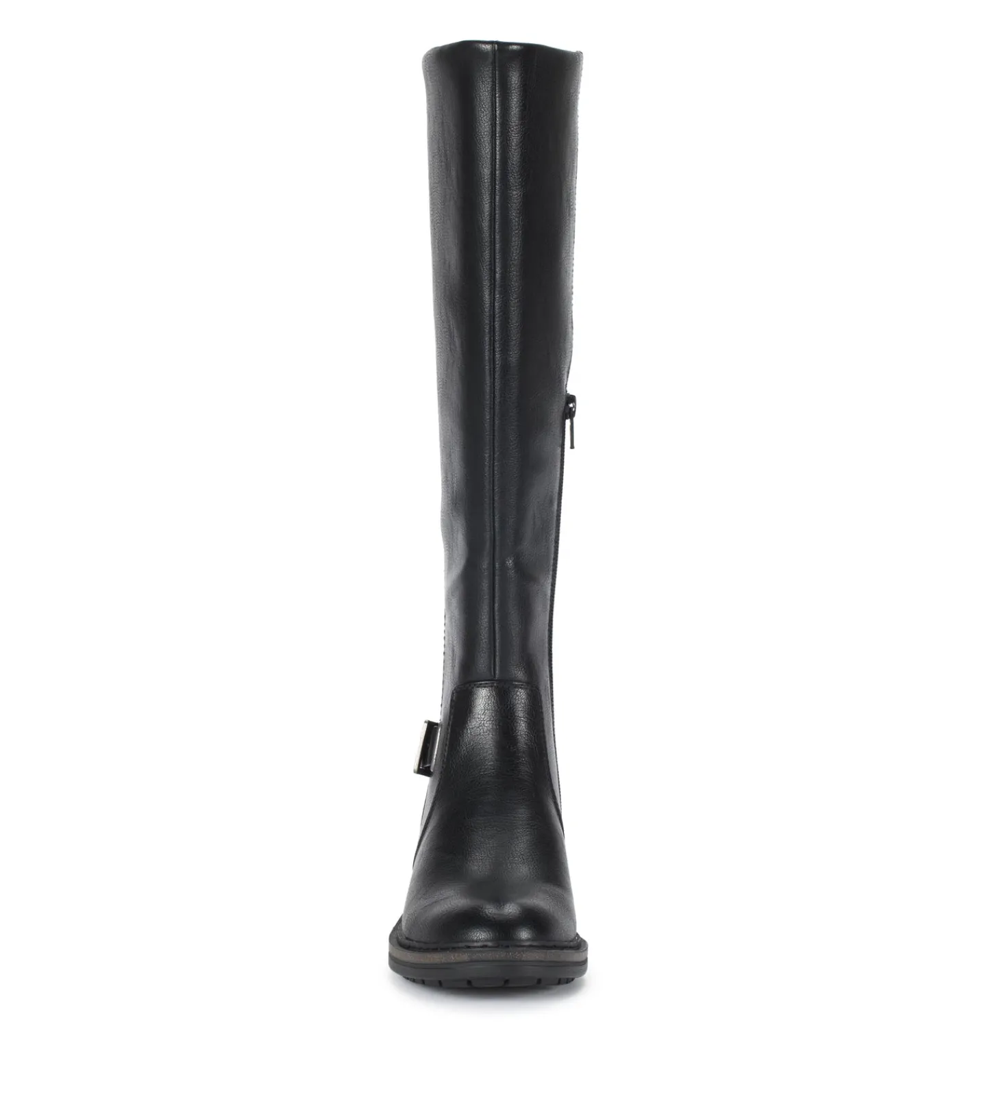 Baretraps Wide Calf Boots|Knee High Boots-Autumn Wide Calf Riding Boot Black