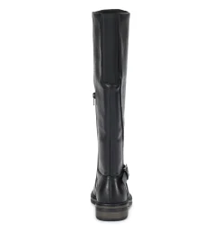 Baretraps Wide Calf Boots|Knee High Boots-Autumn Wide Calf Riding Boot Black