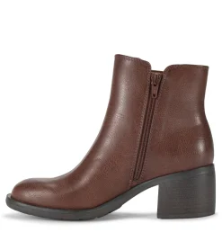Baretraps Booties-Avery Block Heel Bootie Oak
