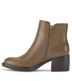 Baretraps Booties-Avery Block Heel Bootie Truffle