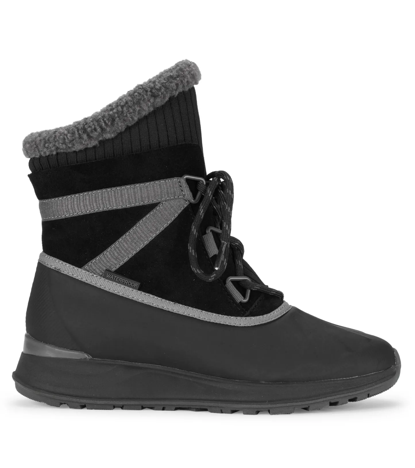 Baretraps Cold Weather Boots-Bandie Waterproof Cold Weather Boot BlackSuede