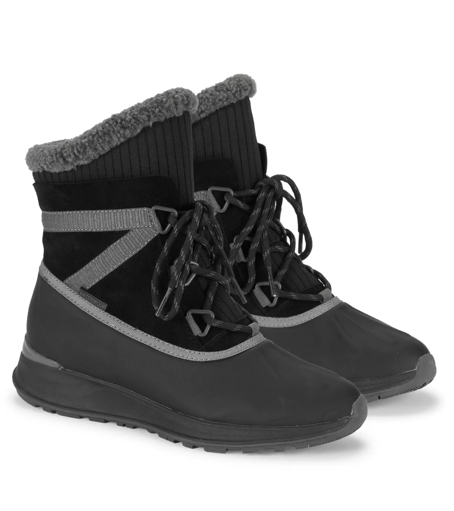 Baretraps Cold Weather Boots-Bandie Waterproof Cold Weather Boot BlackSuede