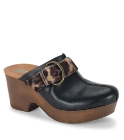 Baretraps Clogs & Mules-Belita Clog Black/Brown