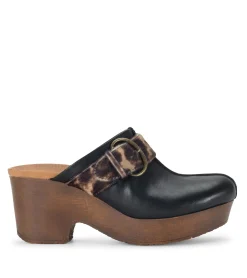 Baretraps Clogs & Mules-Belita Clog Black/Brown