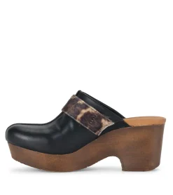 Baretraps Clogs & Mules-Belita Clog Black/Brown
