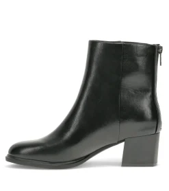 Baretraps Booties-Bessie Block Heel Bootie Black