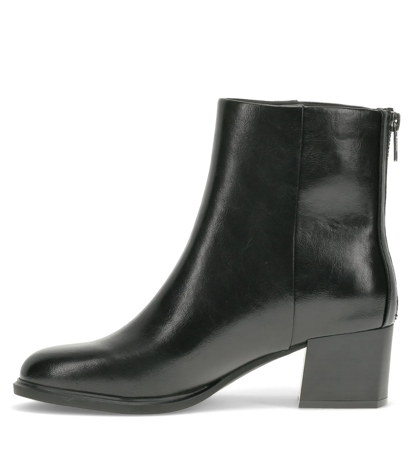 Baretraps Booties-Bessie Block Heel Bootie Black