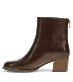 Baretraps Booties-Bessie Block Heel Bootie Bloodstone