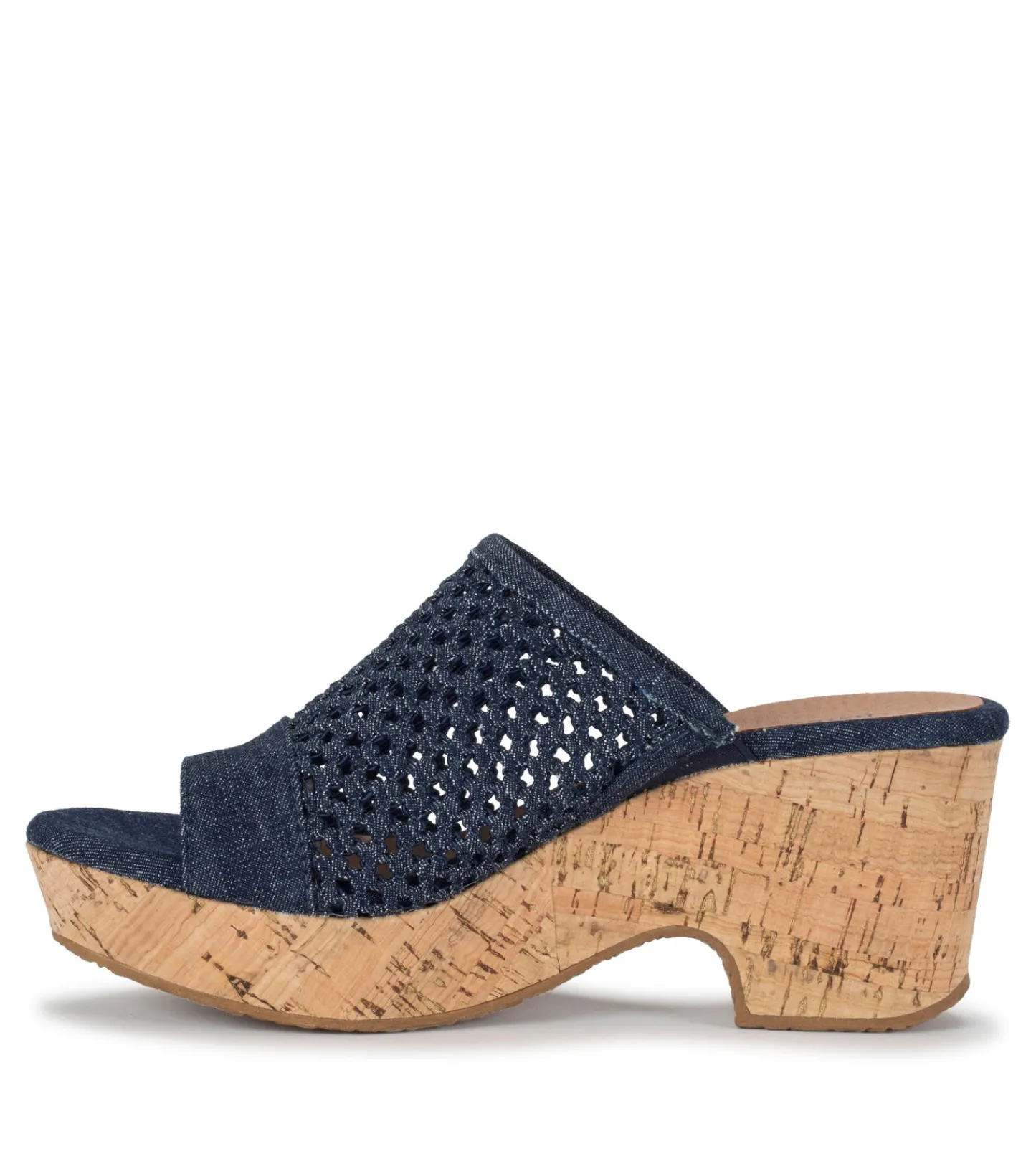 Baretraps Wedge Sandals|Slides & Slip On Sandals-Bethie Wedge Sandal DarkDenim