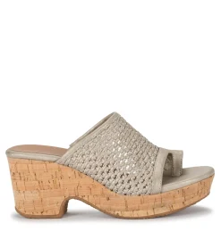 Baretraps Wedge Sandals|Slides & Slip On Sandals-Bethie Wedge Sandal Champagne