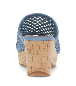 Baretraps Wedge Sandals|Slides & Slip On Sandals-Bethie Wedge Sandal IslandBlue