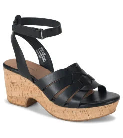 Baretraps Wedge Sandals-Bonita Wedge Sandal Black