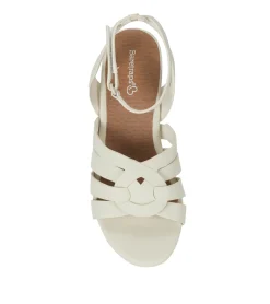 Baretraps Wedge Sandals-Bonita Wedge Sandal Cream