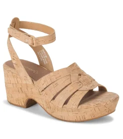 Baretraps Wedge Sandals-Bonita Wedge Sandal NaturalCork