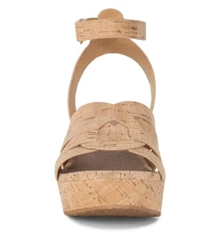 Baretraps Wedge Sandals-Bonita Wedge Sandal NaturalCork