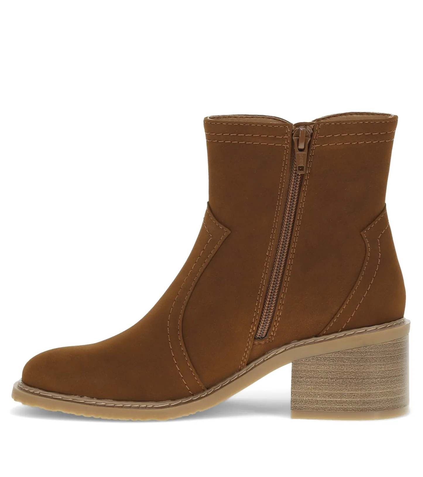Baretraps Booties-Calloway Block Heel Bootie Nutshell
