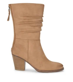 Baretraps Knee High Boots-Camila Mid Calf Boot SaltedCaramel