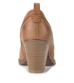 Baretraps Booties-Caroline Ankle Bootie Cognac