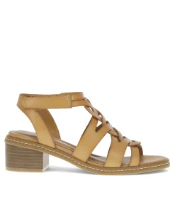Baretraps Classic Comfort Sandals-Celina Block Heel Sandal Dune
