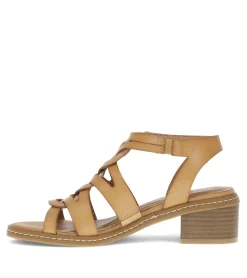 Baretraps Classic Comfort Sandals-Celina Block Heel Sandal Dune