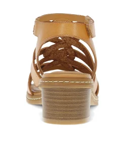 Baretraps Classic Comfort Sandals-Celina Block Heel Sandal Dune