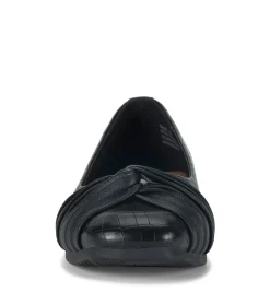 Baretraps Flats & Loafers-Chainey Casual Flat BlackCroco