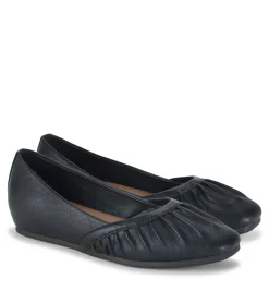 Baretraps Flats & Loafers-Charlie Flat Black