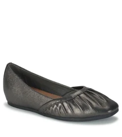 Baretraps Flats & Loafers-Charlie Flat Gunmetal