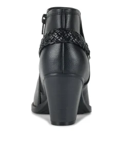 Baretraps Booties-Charlotte Block Heel Bootie Black